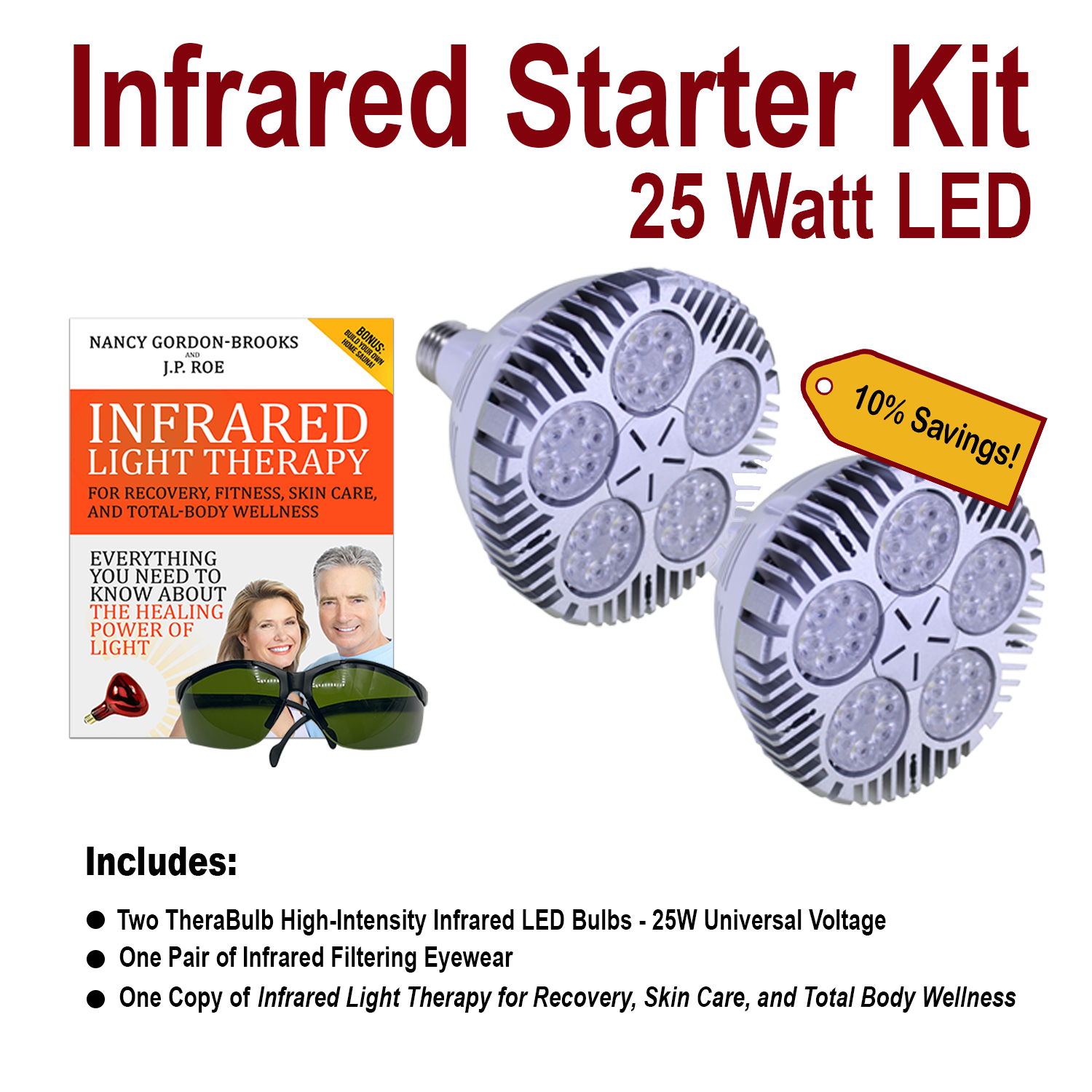 NEO LUMINUS Infrared Light Therapy Starter Kit
