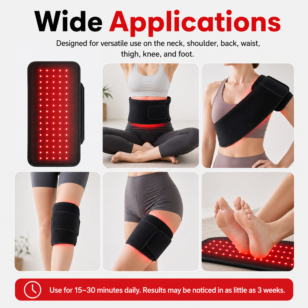 Neo Luminus Relief Wrap™ – Red & Near-Infrared Light Therapy