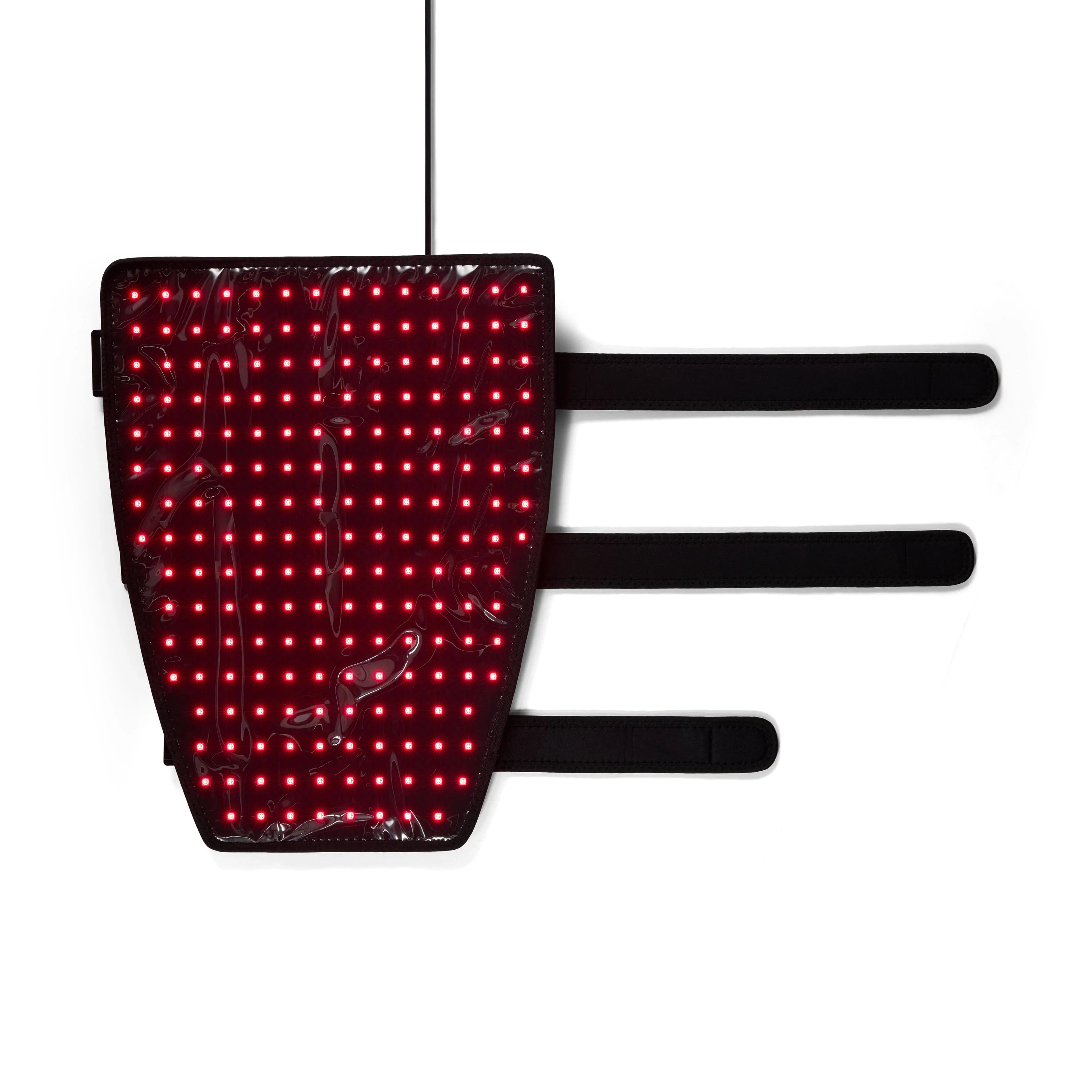 NEO LUMINUS Red Light Therapy Leg Wrap Pro with illuminated red LEDs
